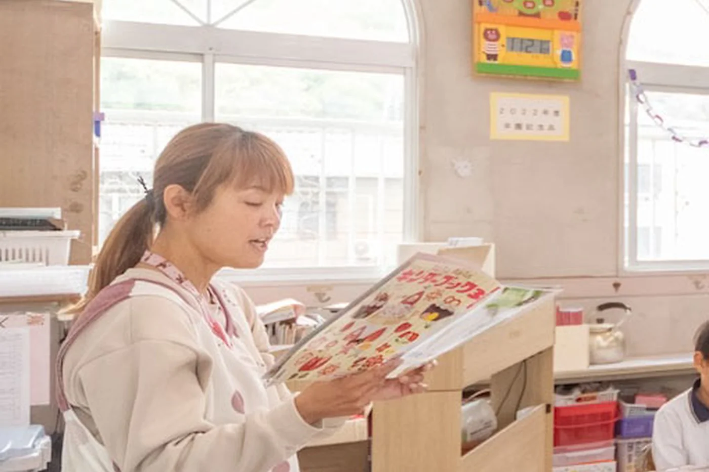 子育て支援の様子